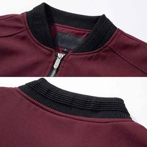 Los más vendidos logotipo personalizado bordado impreso chaqueta de bombardero de invierno para hombre nuevo estilo de moda chaquetas de hombre para la venta - Product Image 3