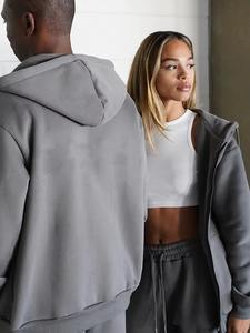 2025 alta calidad Terry Fleece chándal Jogger Set hombres personalizado Puff Impresión de dos piezas pantalones de chándal y conjunto de Sudadera con capucha - Product Image 6