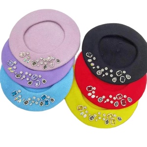 Casquette de camionneur en maille personnalisée avec logo 2025, avec strass en diamant, 100% coton/polyester, motif en chevrons, style hip-hop - Product Image 2