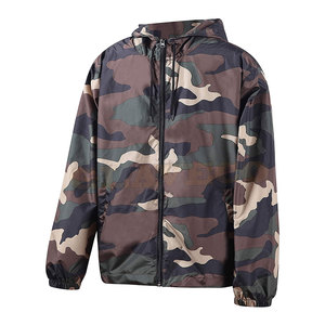 Chaqueta cortavientos de invierno para hombre superventas, cuello con capucha de estilo callejero con patrón de letras, última opción al por mayor - Product Image 1