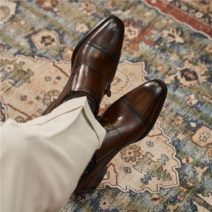 Chaussures Mank de haute qualité avec lacets, scellées en haut, design pointu, antidérapantes, respirantes, légères - Product Image 4