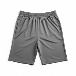 Pantalones cortos de entrenamiento de estilo callejero para hombre con cintura elástica, ropa deportiva ligera para gimnasio, pantalones cortos para correr de verano para niños - Product Image 3
