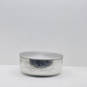 Venta al por Mayor de Portavelas y Frascos para Velas Aromáticas de Acero Inoxidable con Grabado Personalizado y Tapa, Vela Artesanal Navideña - Product Image 1