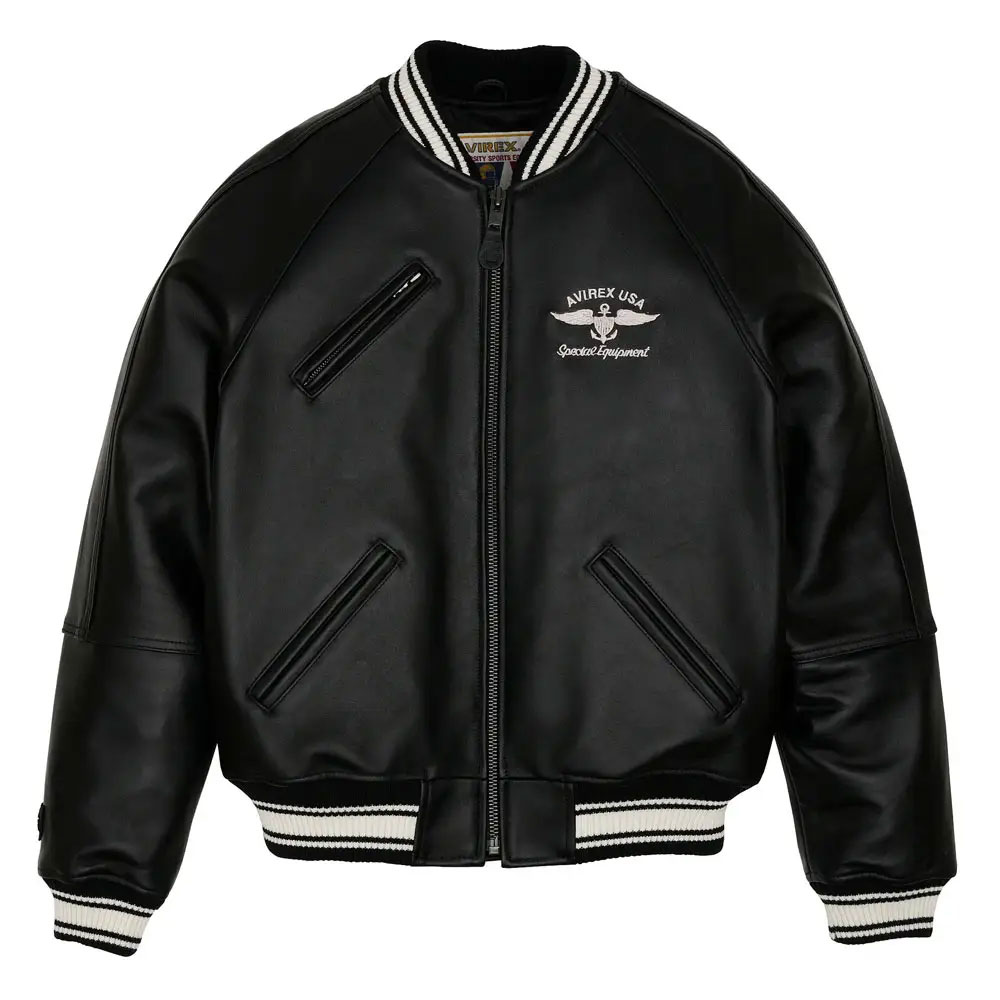 Leather Print On Demand Bomber Jacket Latest Design Leather Jacket