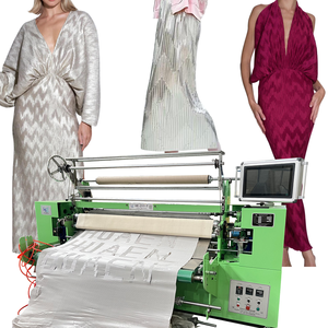 HuaEn HE-217T Arabische Rockkleid-Stoff-Plissiermaschine mit Neuem Kernmotor für den Heimgebrauch - Product Image 1