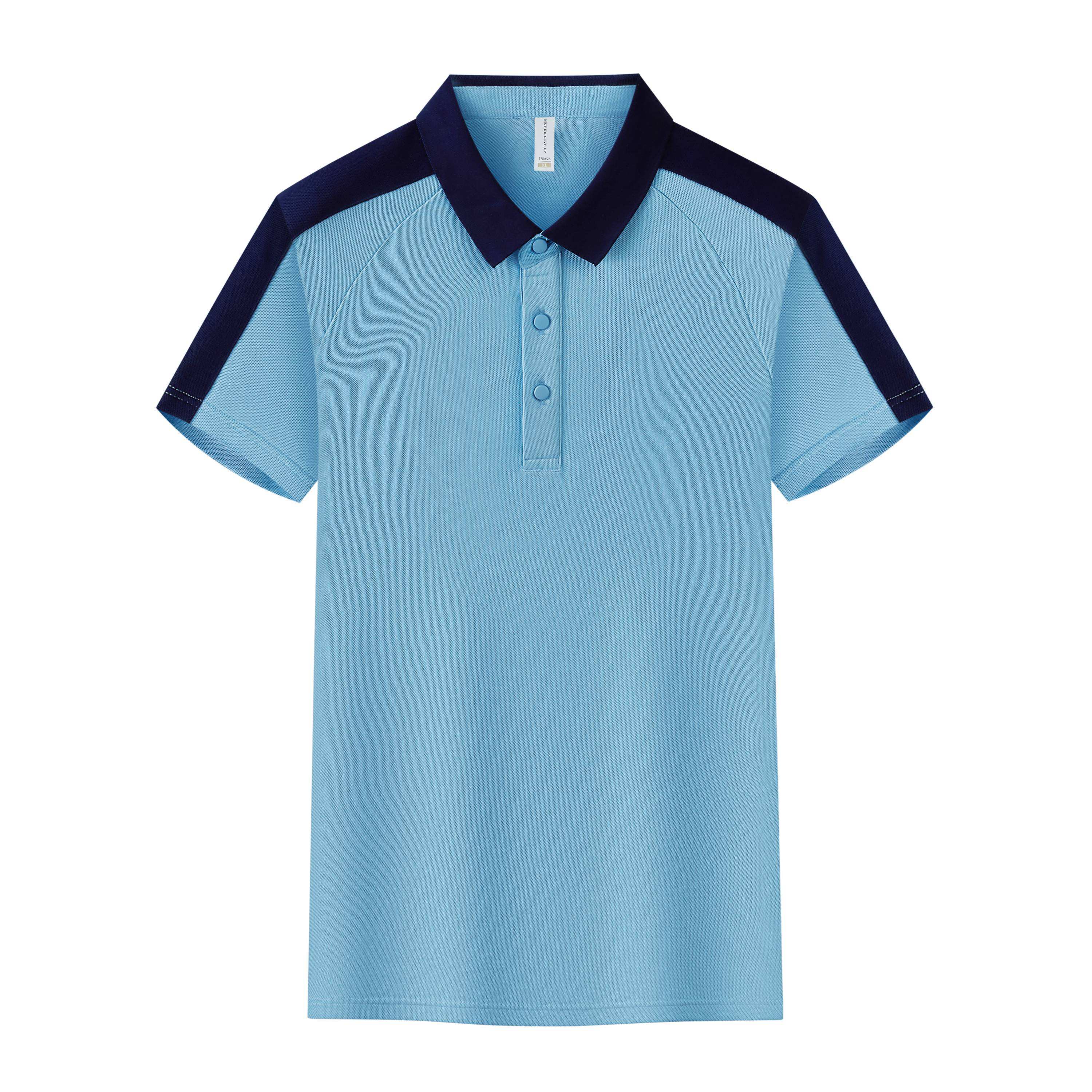 Light blue blue collar