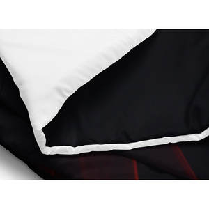 Edredón Reversible Moderno con Estampado de Ondas de Obsidiana, Relleno de 0.75, Lavable a Máquina, para Uso Doméstico y Hoteles - Product Image 3