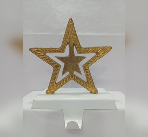 Alta a la venta, soporte para medias de Navidad moderno ecológico, colgante de Navidad con Base de Metal y estructura de aluminio para la decoración del hogar - Product Image 2