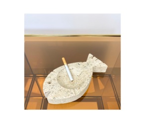 Cenicero grabado a mano de mármol blanco de Venta caliente, las mejores ollas para fumar en el hogar y la Oficina del mejor proveedor - Product Image 6
