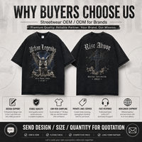 Kaos Jersey Pria Bermotif Trendi Terbaru 100% Katun, Model Longgar Lengan Pendek, Gaya Hip-Hop, Karakter Rapper, Rantai