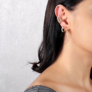 Plain Multiple New Design 14mm <b>Cartilage</b> <b>Earring</b> Wholesale Turkish Handcraft 925 <b>Sterling</b> <b>Silver</b> Jewelry - Product Image 3