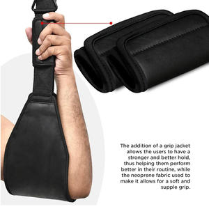 Sangles abdominales pour hommes et femmes, prix d'usine, haute résistance, entraînement de fitness, haute qualité, couleur personnalisée, meilleures sangles abdominales en néoprène pour la musculation - Product Image 2