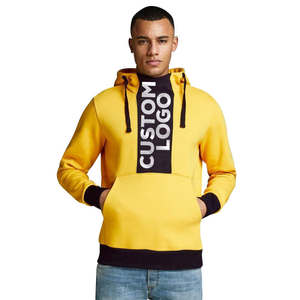 Premium 300 GSM algodón sudaderas con capucha Unisex cómodo cálido ropa casual directo de fábrica al por mayor ropa personalizada - Product Image 4