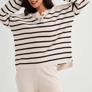 Spandex Poliéster vintage lavado liso Fabricantes al aire libre esencial Pullover básicos Fleece algodón mezclado conjunto de 2 piezas mujeres - Product Image 6