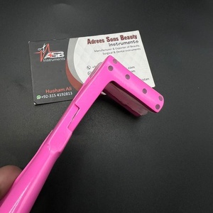 Alicates de prensa de cinta de acero inoxidable de grado quirúrgico rosa fuerte, herramientas de extensión de cabello al por mayor, artículos profesionales de gran venta - Product Image 4