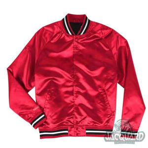 Authentic Vintage Satin Bomber Jacket for Men Lightweight <b>Canvas</b> Feathers Breathable Casual Wear for Winter Special Plus Size - Product Image 2