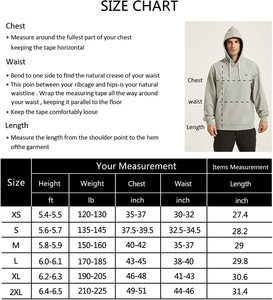 Budget Friendly Breathable Spring <b>Men's</b> Fleece <b>Hoodie</b> High Quality Eco-Friendly Waterproof Cotton Spandex Regular Fit - Product Image 6