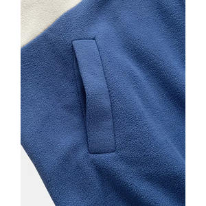 Veste polaire double face pour garçons automne 2026, bloc de couleurs, décontractée, chaude, fermeture éclair, tendance, vente en gros - Product Image 5