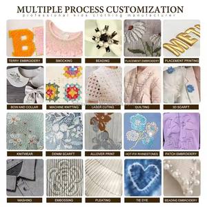 Abbigliamento per bambini design cintura in velluto da ballo con volant per la produzione di design per bambine - Product Image 4