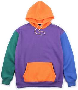 Sudadera con capucha de gran tamaño de algodón y poliéster para hombre, ropa deportiva con estampado de logotipo personalizado y bolsillo, ropa de invierno suave bordada - Product Image 2