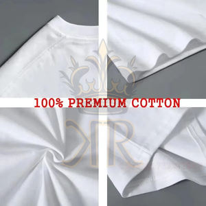 เสื้อยืดพองไซส์ใหญ่พิเศษสำหรับผู้ชายผ้าคอตตอน100% 210 GSM เสื้อลำลองคอกลมระบายอากาศได้ดีโลโก้ได้ตามต้องการ - Product Image 6