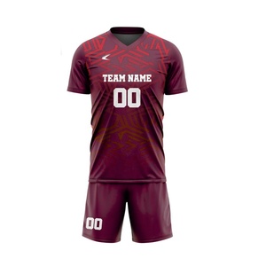 Quick Dry Custom Design High Quality Soccer Kits Unisex Team Uniforms Lightweight Breathable OEM Service Wholesale 100% - Product Image 6