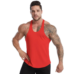 Venta caliente Cómodo al por mayor Hombres Camiseta sin mangas Entrenamiento Gimnasio Sin mangas Tallas grandes Buena calidad Hombres camiseta sin mangas - Product Image 2