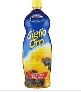 Beste Prijs Carapelli - Giglio Oro Koken Zonnebloemzaadolie (1l) Voor Export