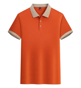 Venta al por mayor de fábrica: Nuevos polos de punto para hombre con diseño bordado, estilo oficina, de Spandex/Poliéster, polos coloridos. - Product Image 5