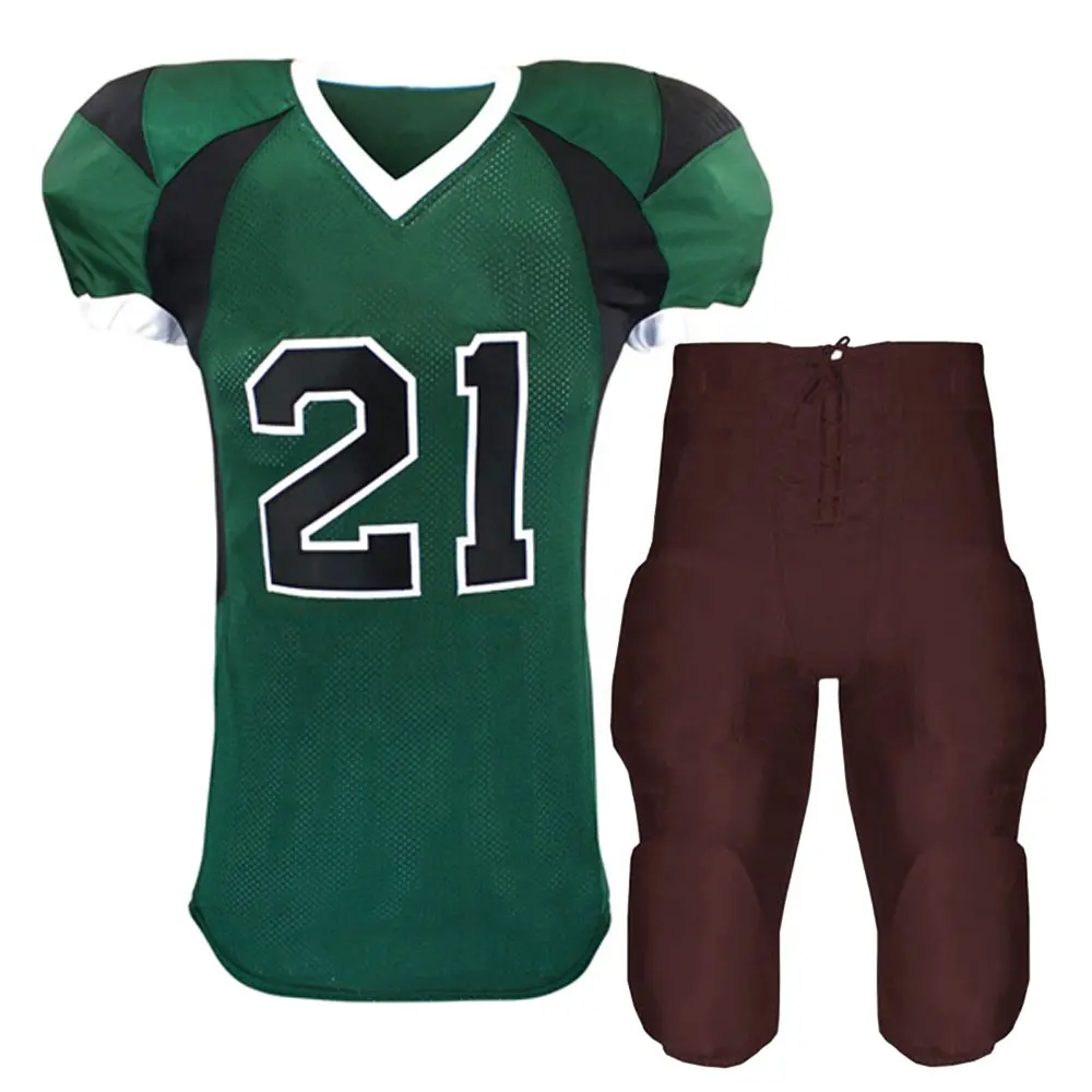 Comfortable Stretchable Best Price American Football Uniform Sportswear Jersey OEM Service Available