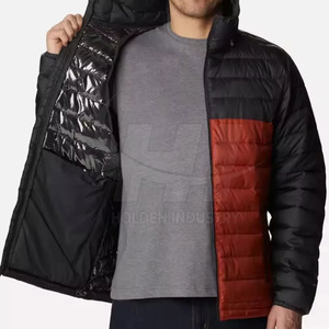 Veste matelassée en coton, idéale pour les voyages, design pliable, légère et chaude - Product Image 3