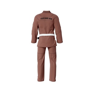 Uniforme d'arts martiaux de qualité supérieure OEM Jiu Jitsu Design personnalisé Uniforme BJJ respirant 100% coton - Product Image 3
