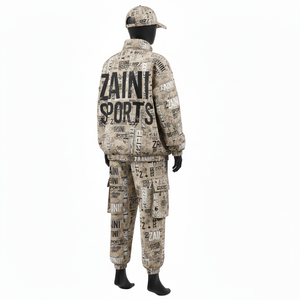 Conjunto de Chaqueta Cortavientos para Mujer, Tejido de Poliéster de Alta Densidad, Suave al Tacto, Resistente al Viento, Impresión por Sublimación, Logotipo Personalizado, Conjunto de Chaqueta Cortavientos de Talla Grande - Product Image 5