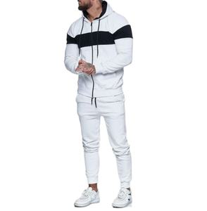 Ensemble de survêtement unisexe de bonne qualité avec fermeture éclair et pantalon, qualité supérieure pour hommes - Product Image 3