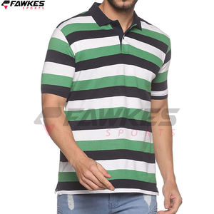 Gran oferta, recién llegados, polos para hombre, venta al por mayor, Polo informal liso de alta calidad con logotipo personalizado para hombre - Product Image 4