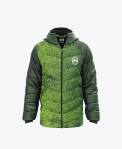 Chaqueta acolchada de invierno con estampado de logotipo personalizado de alta calidad para hombre, chaqueta acolchada con cuello levantado y bolsillos delanteros OEM al por mayor - Product Image 5