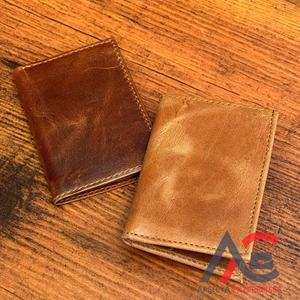 ใหม่กระเป๋าใส่บัตรเครดิตหนังแท้แบบเต็มลายไม้กระเป๋าใส่บัตรแบบหลายช่อง - Product Image 1