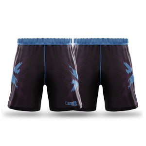 Pantalones cortos de correr para hombre con cintura elástica cómoda con estampado de transferencia de calor con bolsillos, venta al por mayor, pantalones cortos de gimnasio de excelente calidad - Product Image 5