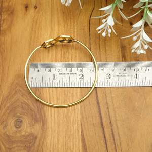 กำไลข้อมืออินฟินิตี้กำไลข้อมือคู่รักสุดประณีตกำไลข้อมือ925สเตอริงเงินและทองเรียงซ้อนของขวัญเครื่องประดับมินิมอล - Product Image 3