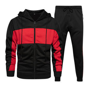Unisex Winter Heavyweight Athletic Sports Casual <b>2</b>-<b>Piece</b> Solid Color Printed Tracksuit Hoodie Jogger <b>Pants</b> Sweatsuit <b>Set</b> - Product Image 1