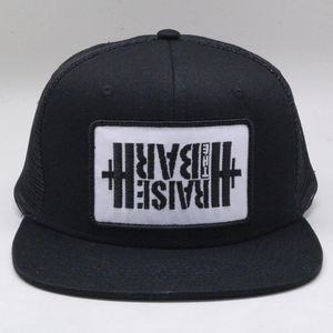 Sombrero de camionero de malla de ala curvada de 5 paneles de alta calidad para mujer, logotipo bordado personalizado, Material de lona vaquera, actuación en la playa al aire libre - Product Image 2