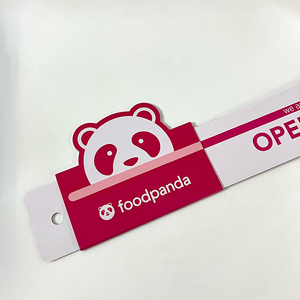 Durable PVC Plastic Double-Sided <b>Open</b> <b>Closed</b> <b>Sign</b> Eco-Friendly Water Resistant Modern Business Door Plate for Hotels Bathrooms - Product Image 2