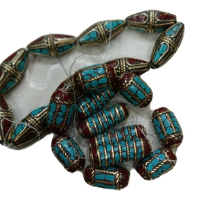 Cuentas de piedra de coral Accesorios de joyería Material de cuentas sueltas - Product Image 6