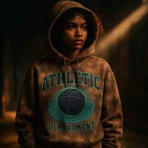 Diseño moderno de tendencia Logotipo personalizado Suéter con cordón a Juego 100% Algodón Fleece Ecológico Ropa deportiva de invierno Gimnasio Entrenamiento - Product Image 4