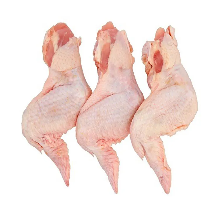 Pelle bianca solo congelato ala di pollo crudo migliore qualità fresco congelato processo di pollo a metà articolazione ali