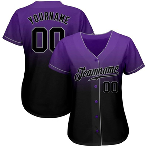 Men's Lightweight Breathable Button <b>Down</b> Baseball Jersey Custom Short Sleeve Uniform Top with Embroidered Technics - Product Image 4