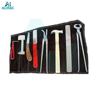 ALMAC Wholesale Prize Horse Farrier Hoof Trimmer Tool Kit Horseshoe Pliers Nipper With Hammer Hoof Cutter Knife Set pour chevaux - Product Image 2