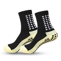 Vente en gros Manchon de jambe de football de compression pour mollet avec protège-tibias Chaussettes de football sans pied