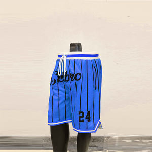 Short en maille sur mesure de couleur unie pour hommes Vente en gros Short en maille de sport de haute qualité pour l'été à séchage rapide - Product Image 5