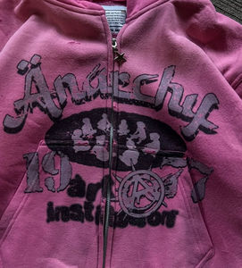 Sweat-shirts en coton mélangé de qualité supérieure, fabriqués sur mesure par le fabricant, effet délavé au soleil, design unique pour hommes, couleur unie, dernière mode, prix d'usine - Product Image 5